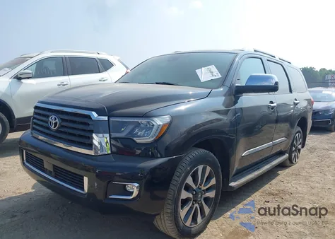 2018 Toyota Sequoia Limited из США, поврежденный, VIN 5TDJW5G17JS155996
